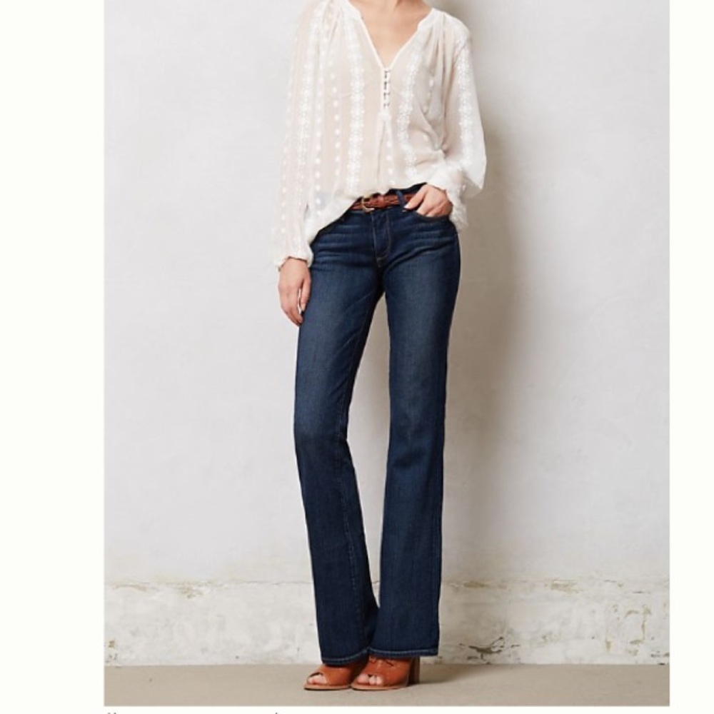 PAIGE SZ 29 SKYLINE BOOTCUT JEANS